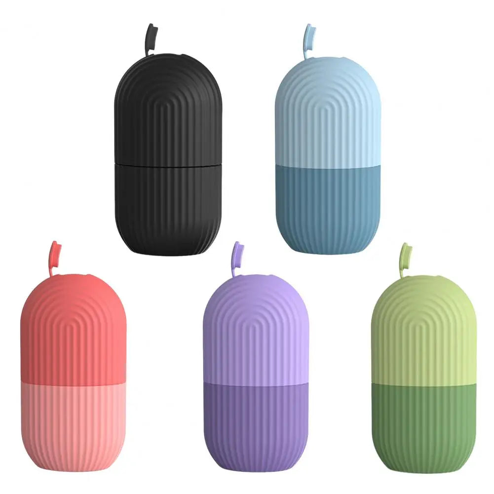 Ice Roller Reusable Puffy Eyes Roller Face Beauty Massage Ice Mold Pore Contraction Skin Cooling Roller for Skin Cares