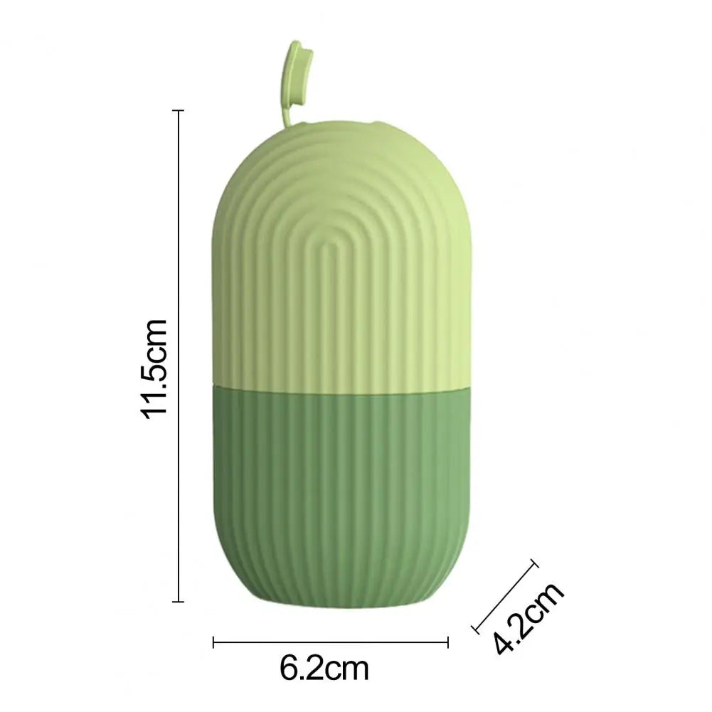 Ice Roller Reusable Puffy Eyes Roller Face Beauty Massage Ice Mold Pore Contraction Skin Cooling Roller for Skin Cares